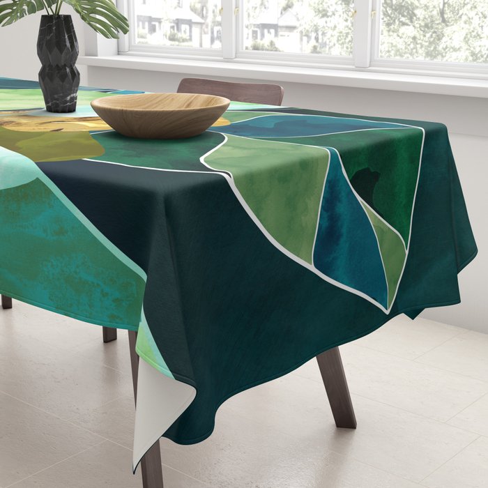 Indigo Plant I Tablecloth Gallery Image 3