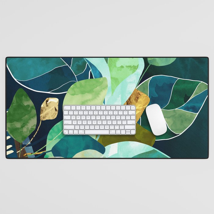 Indigo Plant I Desk Mat Gallery Image 1