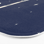 Apollo 11 Space - Saturn Rocket B Bath Mat Gallery Image 3