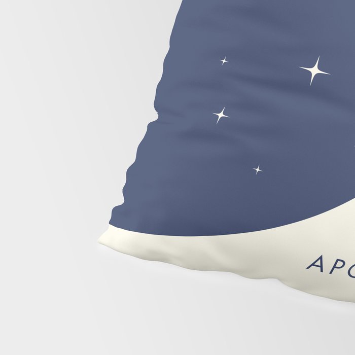 Apollo 11 Space - Saturn Rocket B Pillow Sham Gallery Image 4