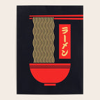 Ramen Minimal - Black Poster Gallery Image 4