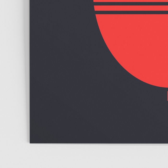 Ramen Minimal - Black Poster Gallery Image 3