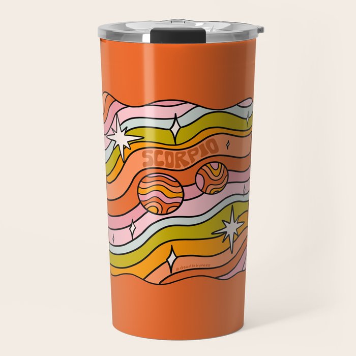 Scorpio Planet Travel Mug Gallery Image 1
