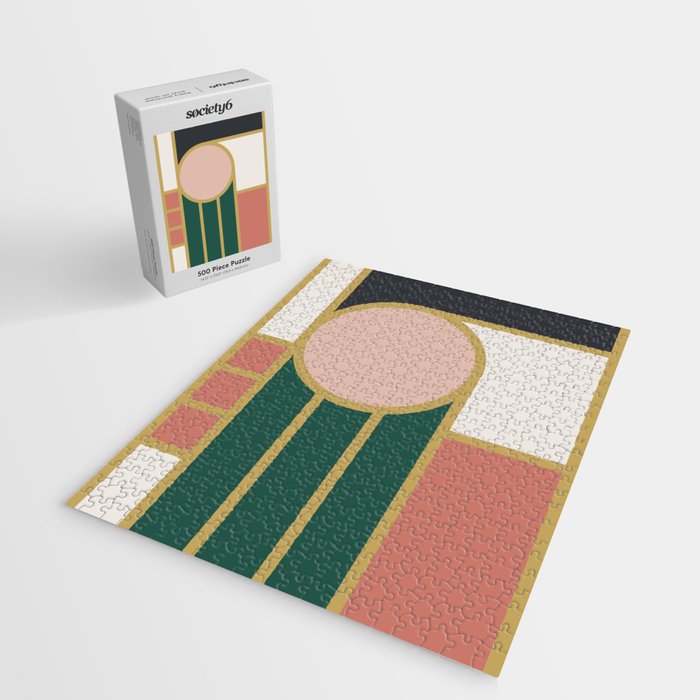 Maximalist Geometric 04B Jigsaw Puzzle Gallery Image 2