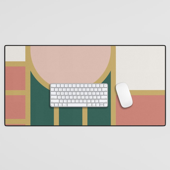 Maximalist Geometric 04B Desk Mat Gallery Image 1