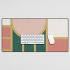 Maximalist Geometric 04B Desk Mat Gallery Image 1