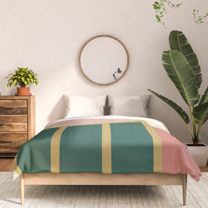 Maximalist Geometric 04B Comforter Gallery Image 3