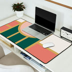 Maximalist Geometric 04B Desk Mat Gallery Image 2