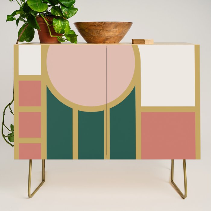 Maximalist Geometric 04B Credenza Gallery Image 1