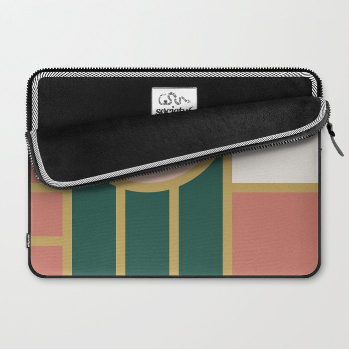 Maximalist Geometric 04B Laptop Sleeve Gallery Image 2