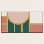 Maximalist Geometric 04B Desk Mat Gallery Image 3