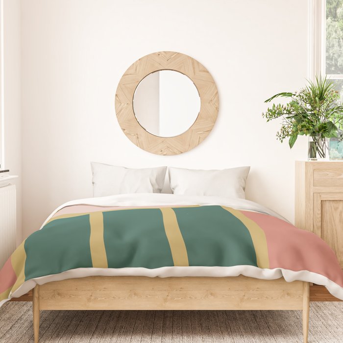 Maximalist Geometric 04B Duvet Cover Gallery Image 3