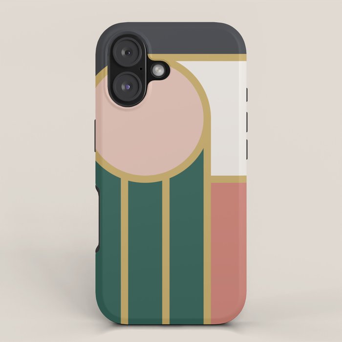 Maximalist Geometric 04B iPhone Case Gallery Image 1