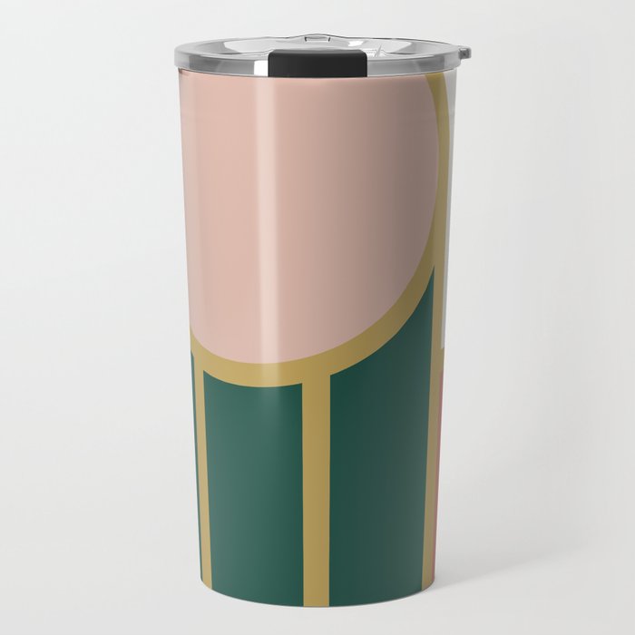 Maximalist Geometric 04B Travel Mug Gallery Image 1