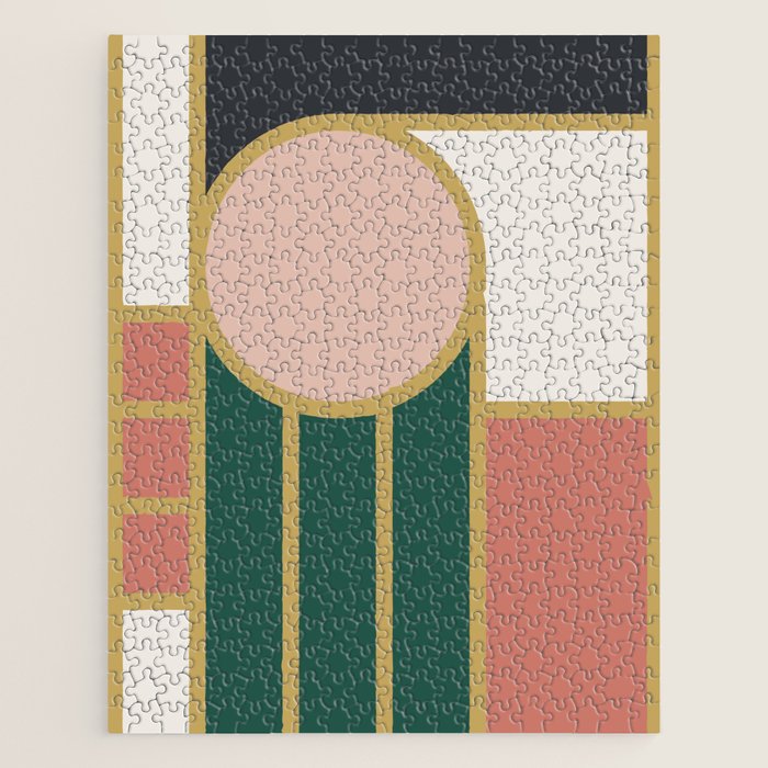 Maximalist Geometric 04B Jigsaw Puzzle Gallery Image 1