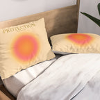 Gradient Angel Numbers: Angel Number 444 - Protection Pillow Sham Gallery Image 2