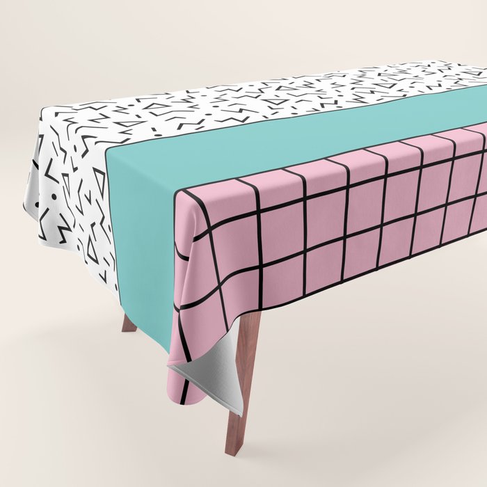 Memphis Pattern 33 / 80s - 90s Retro Tablecloth Gallery Image 1