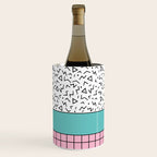 Memphis Pattern 33 / 80s - 90s Retro Wine Chiller Gallery Image 2