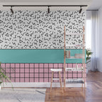 Memphis Pattern 33 / 80s - 90s Retro Wall Mural Gallery Image 1