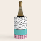 Memphis Pattern 33 / 80s - 90s Retro Wine Chiller Gallery Image 3