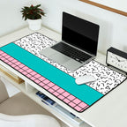 Memphis Pattern 33 / 80s - 90s Retro Desk Mat Gallery Image 2