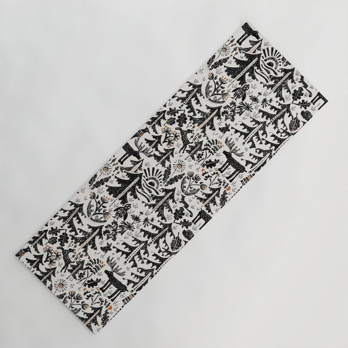 Black Forest light Yoga Mat Gallery Image 1