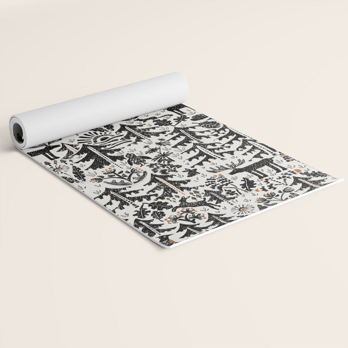 Black Forest light Yoga Mat Gallery Image 2