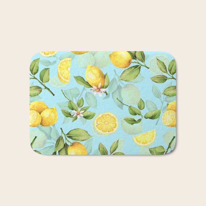 Vintage & Shabby Chic - Lemonade Bath Mat Gallery Image 1
