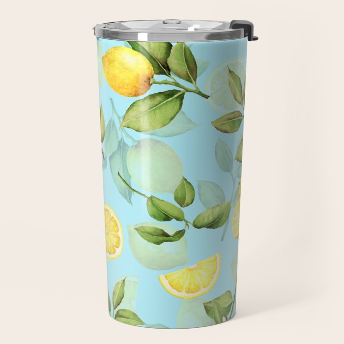 Vintage & Shabby Chic - Lemonade Travel Mug Gallery Image 2