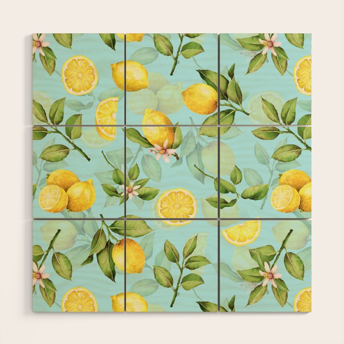 Vintage & Shabby Chic - Lemonade Wood Wall Art Gallery Image 1