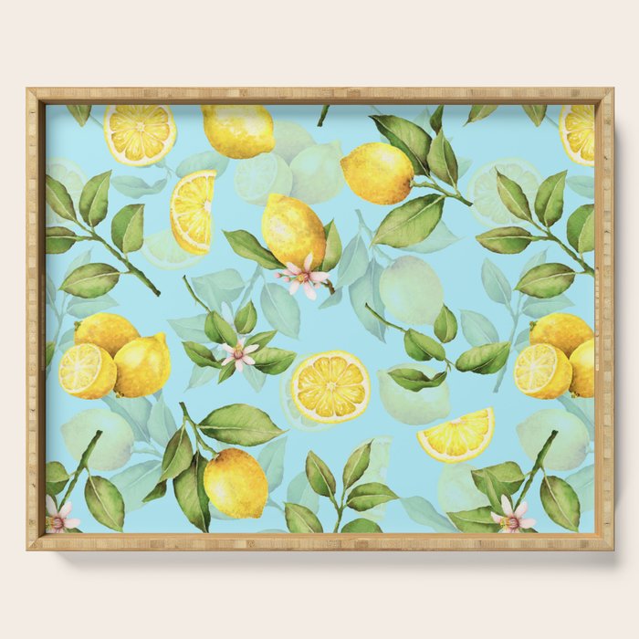 Vintage & Shabby Chic - Lemonade Serving Tray Gallery Image 1