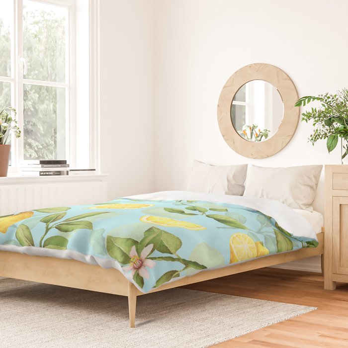Vintage & Shabby Chic - Lemonade Duvet Cover Gallery Image 2