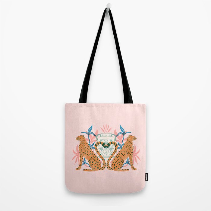 Cheetah Symmetry Tote Bag Gallery Image 2