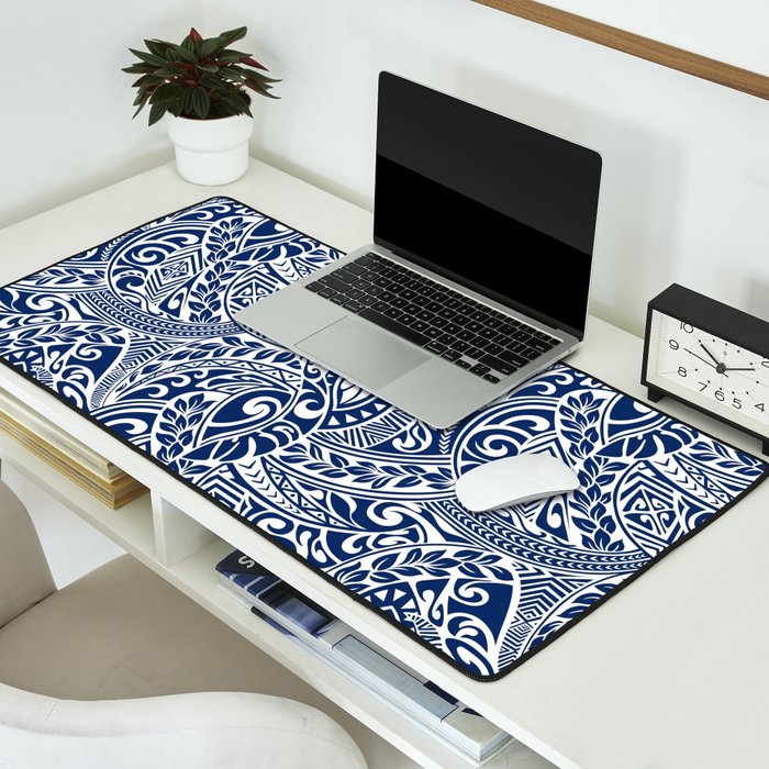 Hawaiian Tribal Pattern III Desk Mat Gallery Image 2