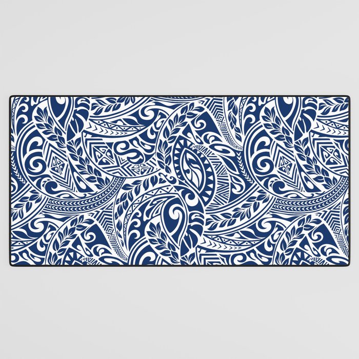 Hawaiian Tribal Pattern III Desk Mat Gallery Image 3