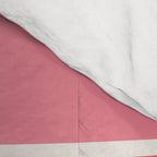Gradient Arch VI Pink and Red Mid Century Modern Rainbow Comforter Gallery Image 4