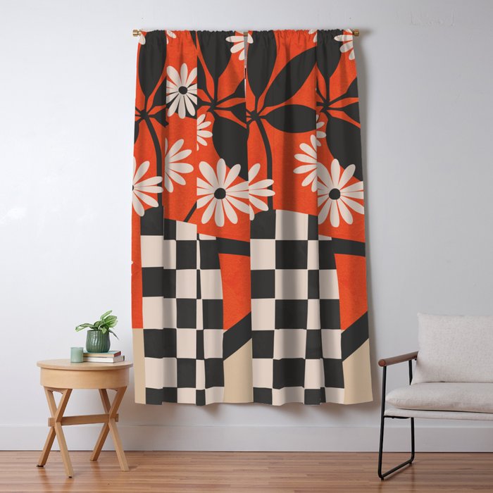 Daisy Daydreams 5 Window Curtain Gallery Image 5