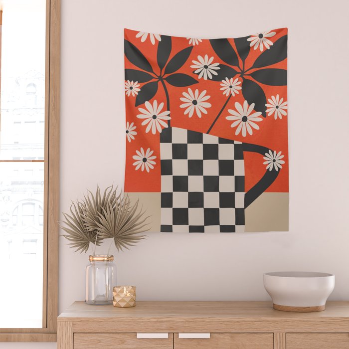 Daisy Daydreams 5 Wall Tapestry Gallery Image 2