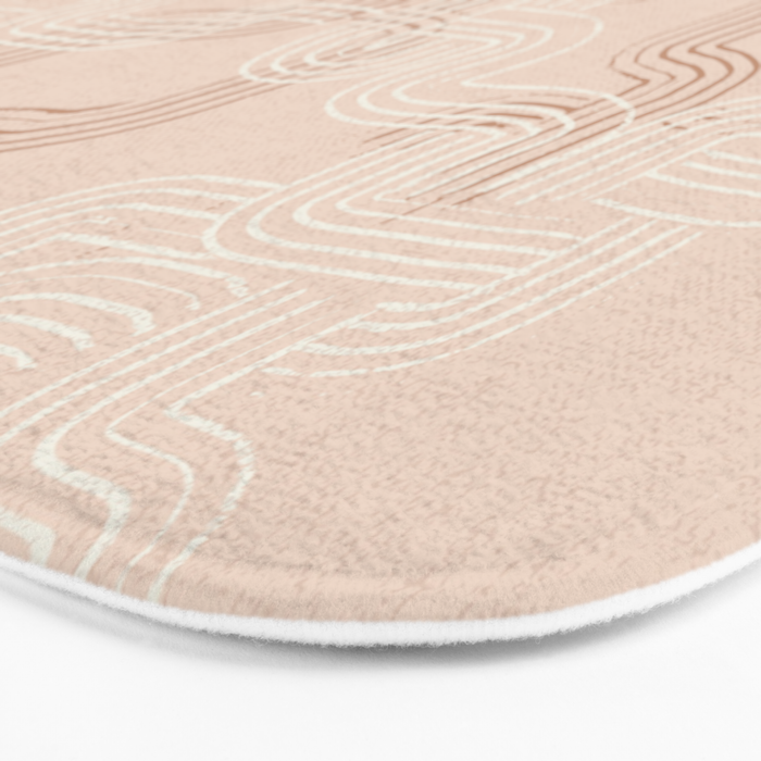 calming essentials traces pale mocha mousse Bath Mat Gallery Image 3