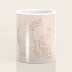 calming essentials traces pale mocha mousse Coffee Mug Gallery Image 4