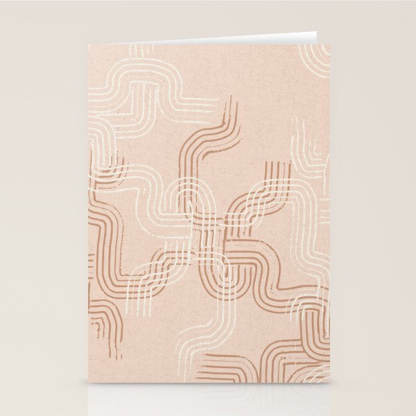 calming essentials traces pale mocha mousse Stationery Card Gallery Image 2