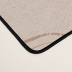 calming essentials traces pale mocha mousse Desk Mat Gallery Image 4