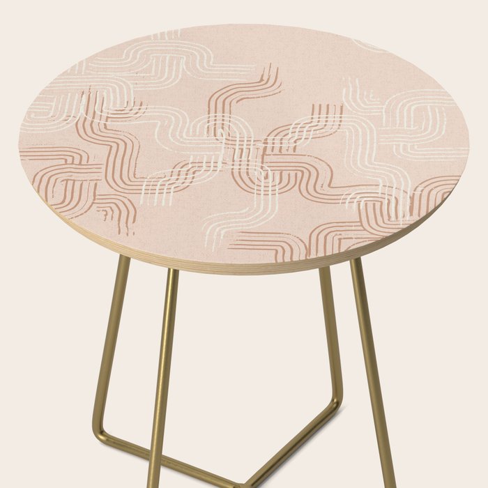 calming essentials traces pale mocha mousse Side Table Gallery Image 2