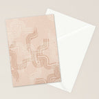 calming essentials traces pale mocha mousse Stationery Card Gallery Image 2
