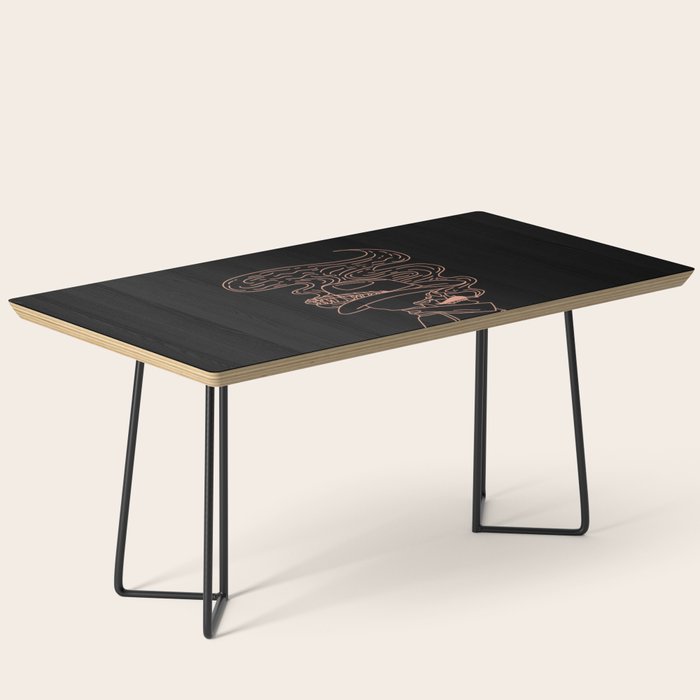 Love or Die Tryinâ Cowhand - Black & Pink Coffee Table Gallery Image 1