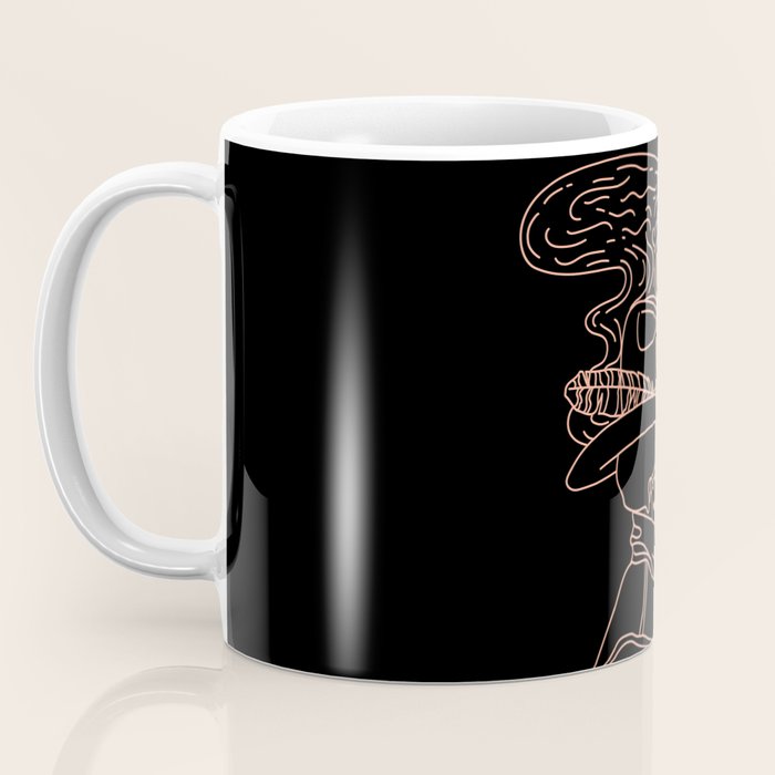 Love or Die Tryinâ Cowhand - Black & Pink Coffee Mug Gallery Image 3