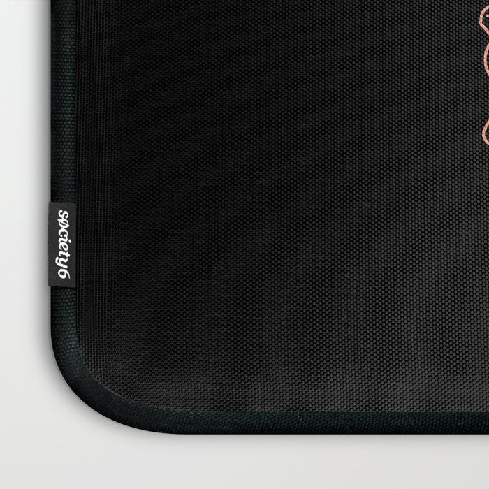 Love or Die Tryinâ Cowhand - Black & Pink Laptop Sleeve Gallery Image 3