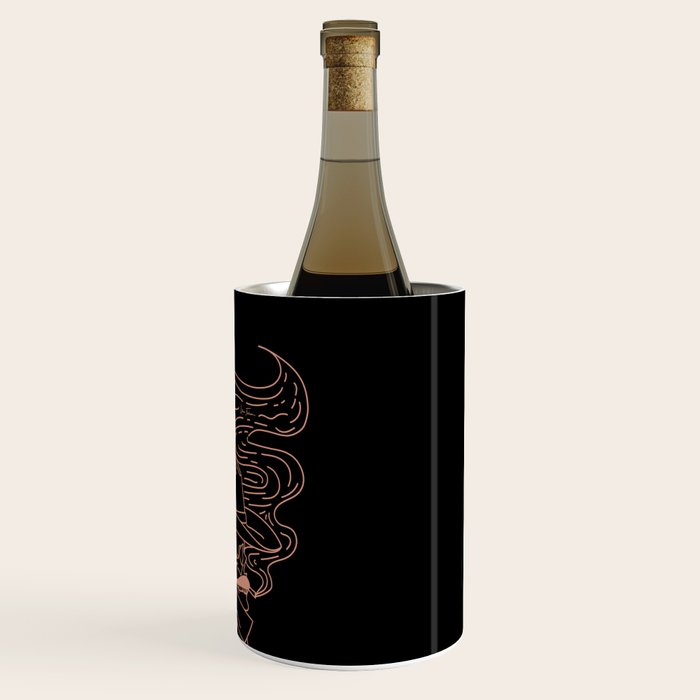 Love or Die Tryinâ Cowhand - Black & Pink Wine Chiller Gallery Image 3