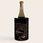 Love or Die Tryinâ Cowhand - Black & Pink Wine Chiller Gallery Image 1
