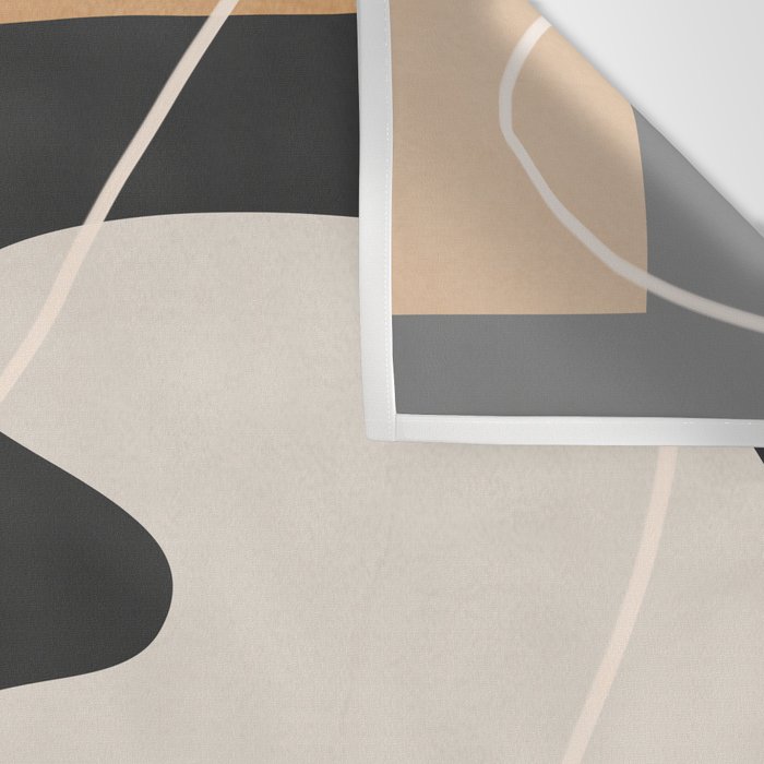 Minimal Colorful Abstract Shapes 5 Wall Tapestry Gallery Image 3